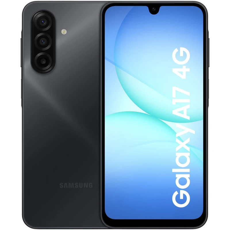 گوشی موبایل سامسونگ مدل Galaxy A17 4G دو سیم کارت ظرفیت 128 گیگابایت و رم4 گیگابایت - (مشکی ویتنام)