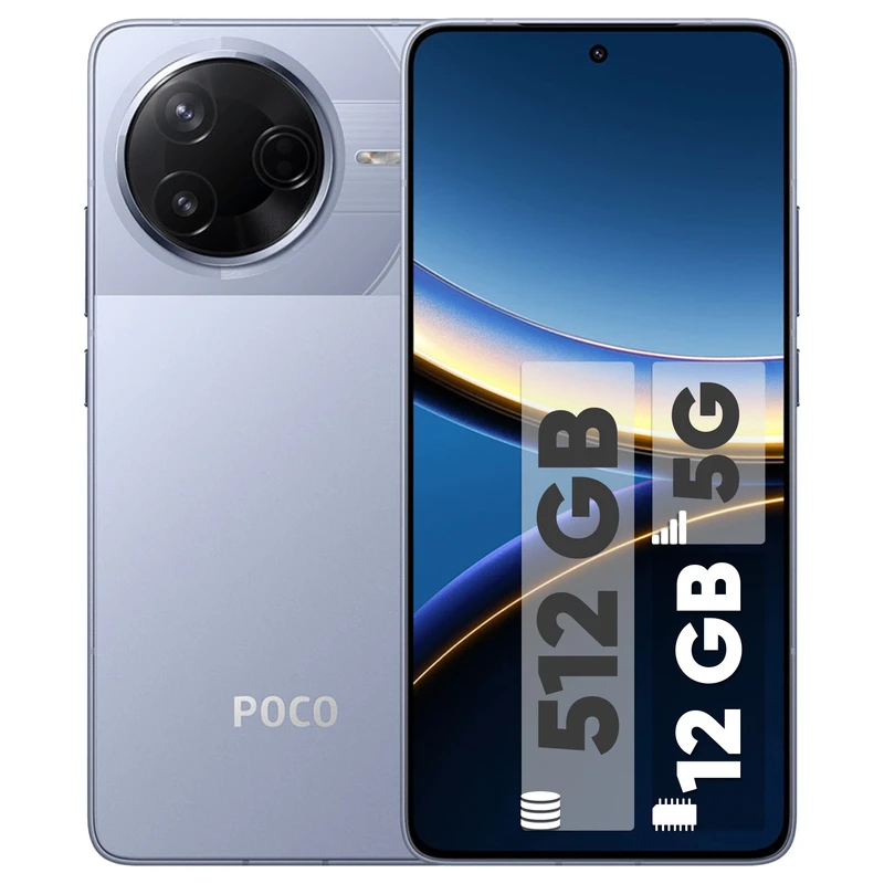 گوشی موبایل شیائومی مدل Poco F7 Pro دو سیم کارت ظرفیت 512 گیگابایت و رم 12 گیگابایت(مشکی گلوبال)