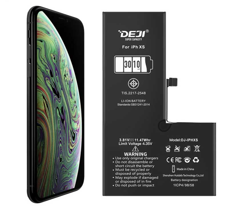 باتری IPHONE XS DEJI تقویت شده 6 ماه گارانتی بی قید و شرط